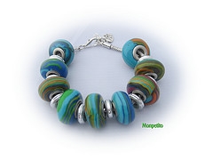 pandora bracelet blue